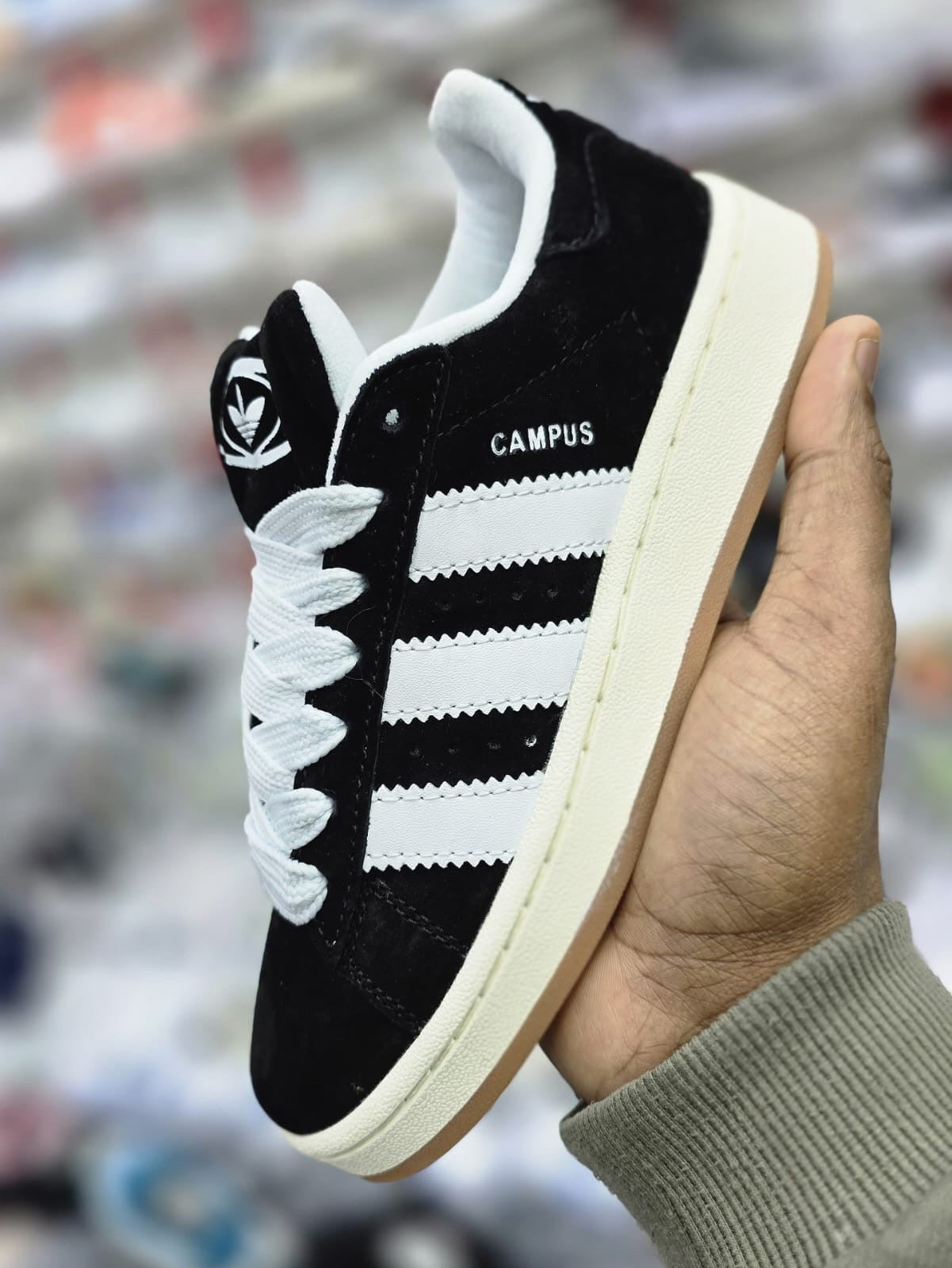 Adidas Campus Black White